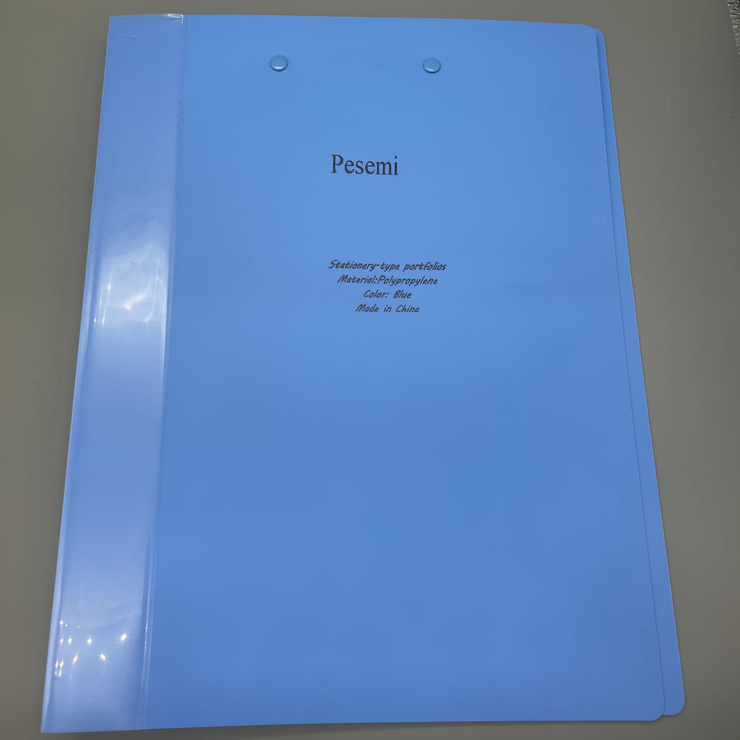 Pesemi Stationery-type portfolios,Colored File Folders, Two-Pocket Folders with Three Hole,Letter Size,Suitable for Students and Office Workers,Assorted Colors