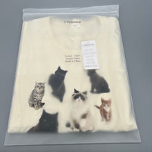 Load image into Gallery viewer, G-Rglpicucsp T-shirts,Spring Summer New Women&#39;s Tunics Round Neck Blouses Ladies Casual Cute Cat Animal T-shirts.
