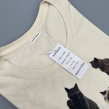 Load image into Gallery viewer, WMYQNLB Tee-shirts,Spring Summer New Women&#39;s Tunics Round Neck Blouses Ladies Casual Cute Cat Animal T-shirts.
