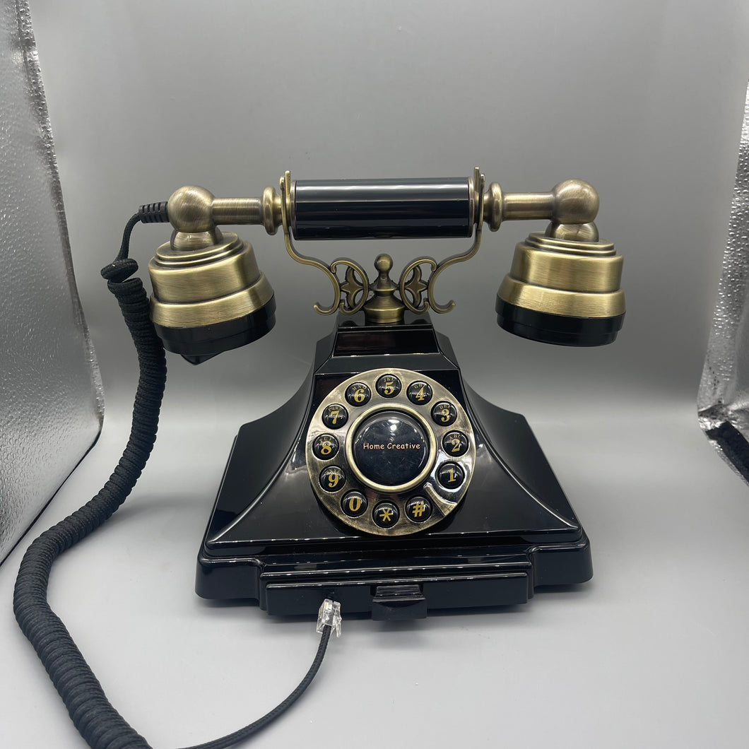 Home Creative Telephone sets,Antique Telephone Phone - Corded Retro Phone - Vintage Decorative Telephones  Retro Phone Call Home Office Phone