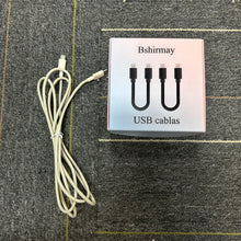 Load image into Gallery viewer, Bshirmay USB cables,USB C to USB C Cable (6ft 100W, 2-Pack), USB 2.0 Type C Charging Cable Fast Charge for MacBook Pro 2020, iPad Pro 2020, iPad Air 4, Samsung Galaxy S21, Pixel, Switch, LG, and More.
