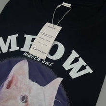 Load image into Gallery viewer, snecirfic Posted Short-sleeved or long-sleeved t-shirts,Spring, summer and autumn women&#39;s T-shirts, round neck shirts and women&#39;s casual cute cat T-shirts.
